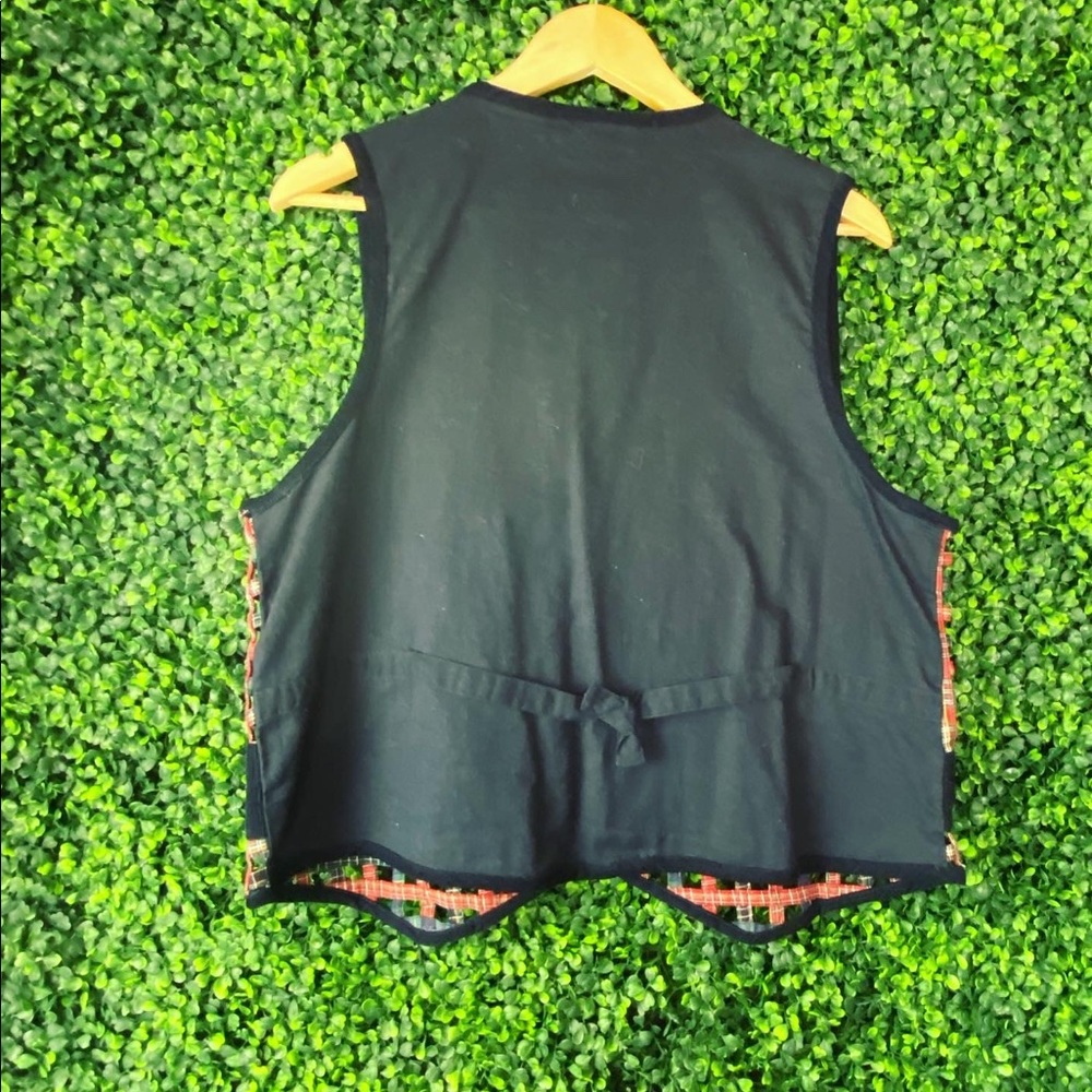 Back to school vintage vest for teachers! - Picture 2 of 5